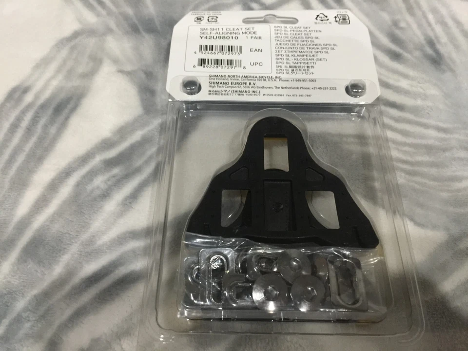 Botines de pedal de carretera flotantes genuinos Shimano SPD-SL SM-SH11 para Dura-Ace Ultegra Foto 3 de 4