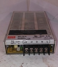 1 NEW MEAN WELL SP-75-5 POWER SUPPLY 15 AMP 5 V NNB  MAKE OFFER  