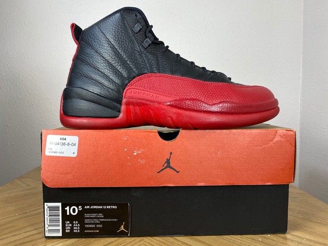worn air jordan 12 flu game