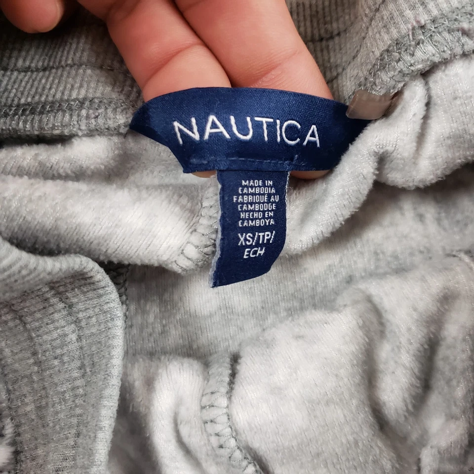 Pantalones de pijama Nautica para mujer XS gris blanco ropa de dormir salón Navidad damas Foto 4 de 4