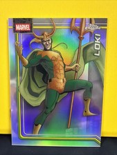 2026 Topps Chrome Marvel Refractor #131 Loki