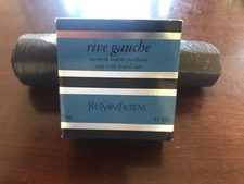 Yves St Laurent Rive Gauche Soap & Travel Dish. Vintage. Soap Is Sealed. 