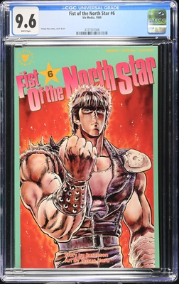 #ad #ad Fist of the North Star 6 CGC 9.6 $79.99