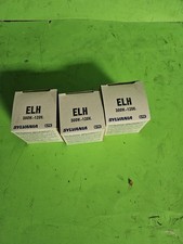LOT OF 3 projector lamp bulb -300W 120V -GE/SLYVANIA
