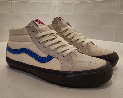 Vans OG Sk8 Mid LX White Asparagus Papyrus Daphne Size 9 WTAPS