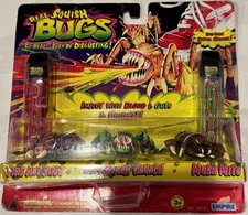 REAL SQUISH BUGS (Fire Ant, Cockroach, and Mite) - 1996 Empire Toys (Sealed)