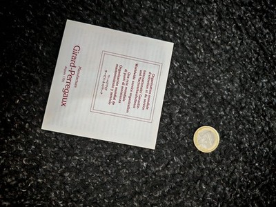MINIHEFT GIRARD PERREGAUX