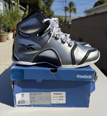 Reebok RBK Men s Size: 12  ATR Talkin  Krazy Black/Silver/White 4-J09028 RARE!