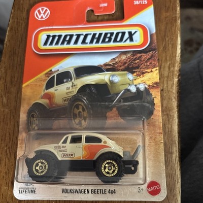 2026 Matchbox Volkswagen Beetle 4x4 Tan/Orange MOC