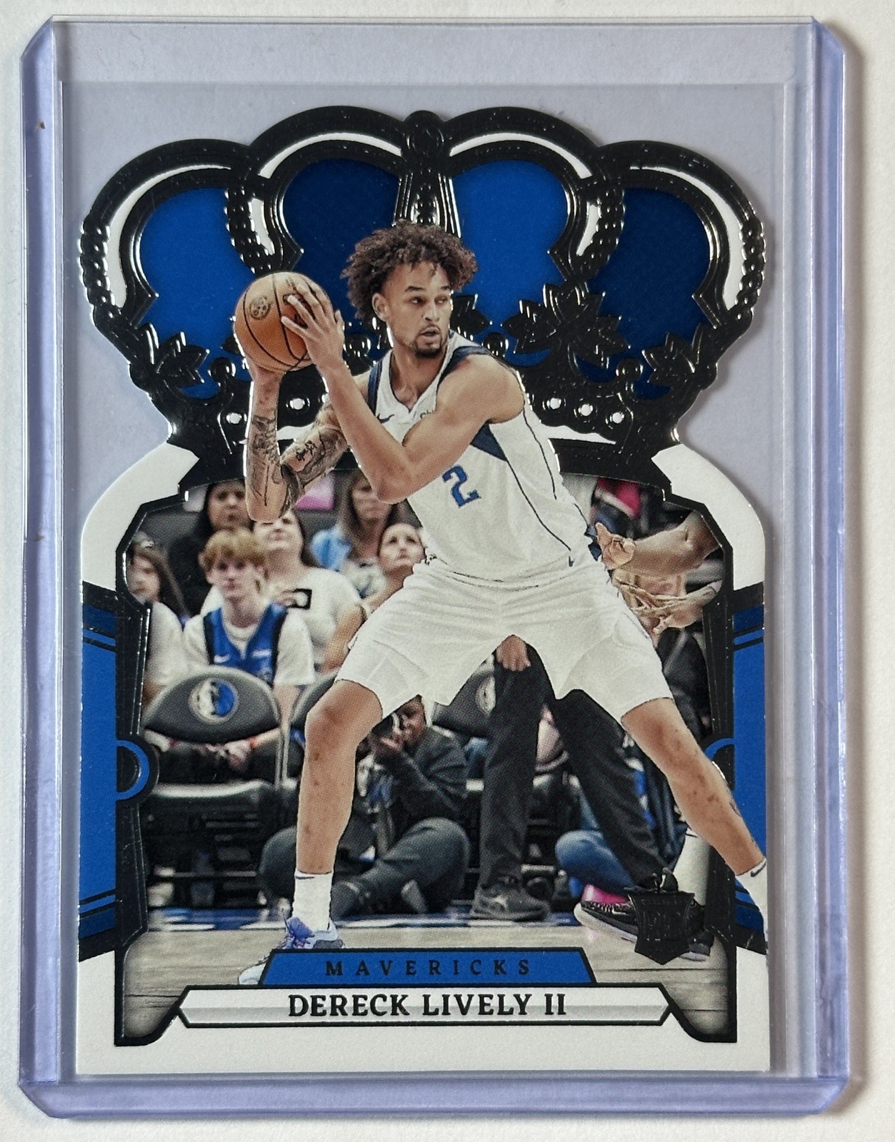 DERECK LIVELY II 2023-24 PANINI CROWN ROYALE #5 ROOKIE RC MAVERICKS