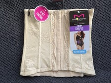 Maidenform Women's Small Waist Trainer Nipper Corset Slimming Shapewear Lace NWT