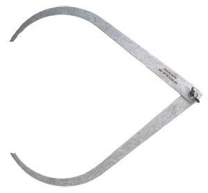 Kemper Tools Aluminum 10 Inch Calipers,Silver (AL10)
