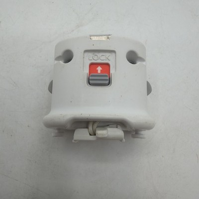 Nintendo Wii Official OEM Motion Plus Adapter Remote Attachment White RVL-026