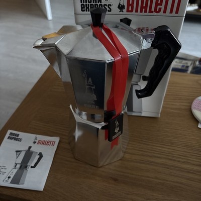 Moka Express Bialetti 9 Tazze, Vintage, scatola completa