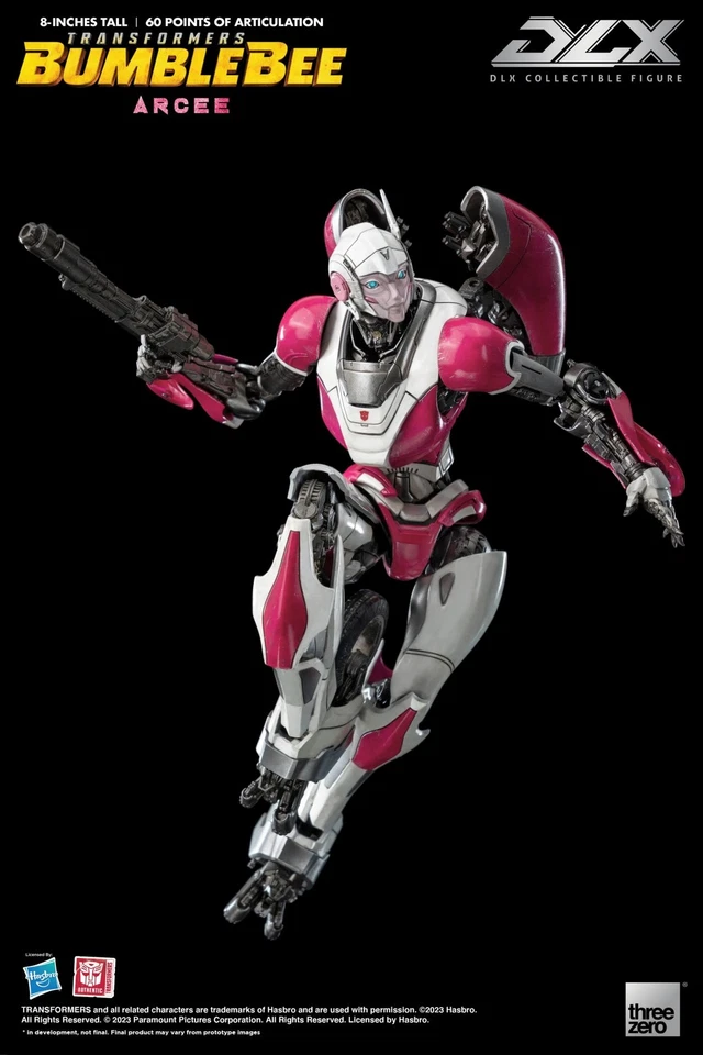 Threezero Transformers Bumblebee Dlx Treppe Collectible Figure Series Arcee - Bild 4 von 4
