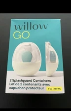Willow Go 2 Splashguard Containers 5oz 150ml OR Willow Go CONTAINER SET