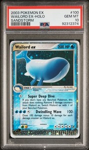 Wailord Ex Sandstorm | eBay