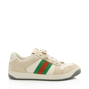 Baskets Gucci cuir Web Screener Taille 8 / 38