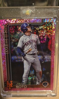 2025 Topps Series 2 - Juan Soto #700 Pink Diamante Foilboard