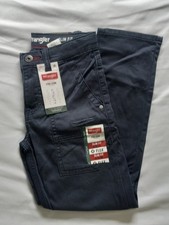 NEW Wrangler Boys Slim Utility Pants w/ Adjust to Fit Waistband 8 Slim Gray NWT
