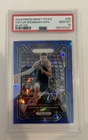 2024-25 Panini Prizm Draft Picks Blue Ice /99 Victor Wembanyama #99 PSA 10 Wemby