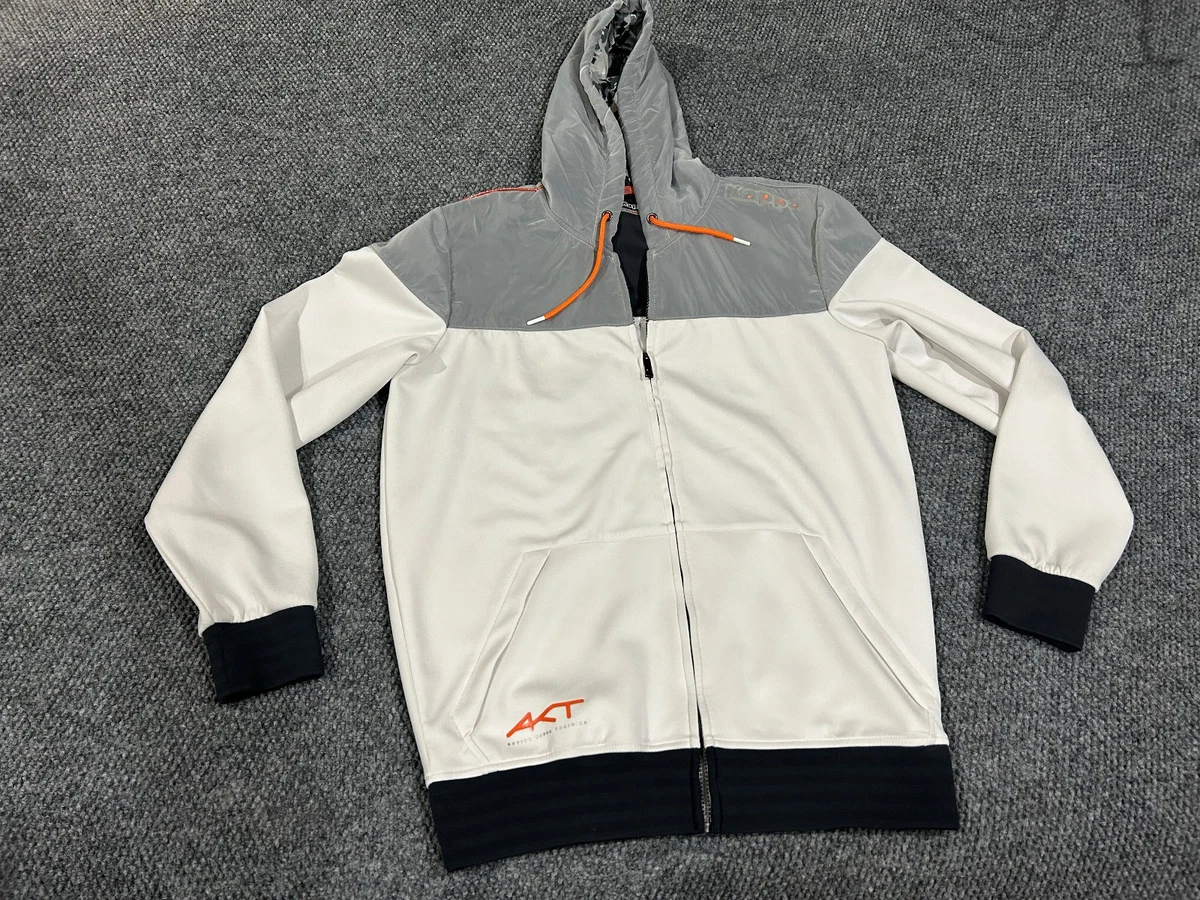 Sweat à Capuche Kappa Orange Zippé - Taille 2XL - Club Werder Bremen (Occasion Excellent état)