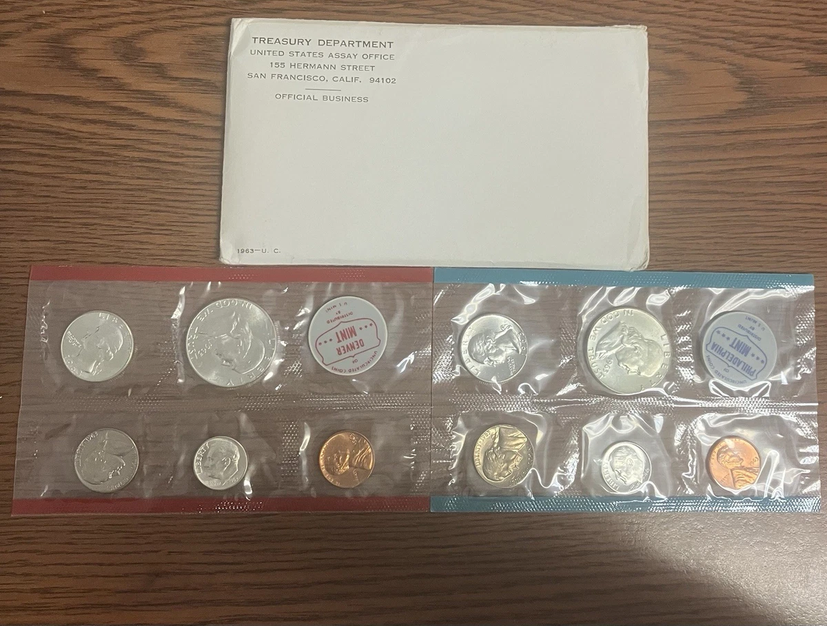 1963 US Coin Mint Sets for sale | eBay