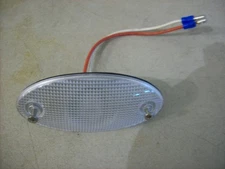 NEW OEM CROWNLINE BOAT CLEAR OVAL 12 VOLT COURTESY LIGHT 24045