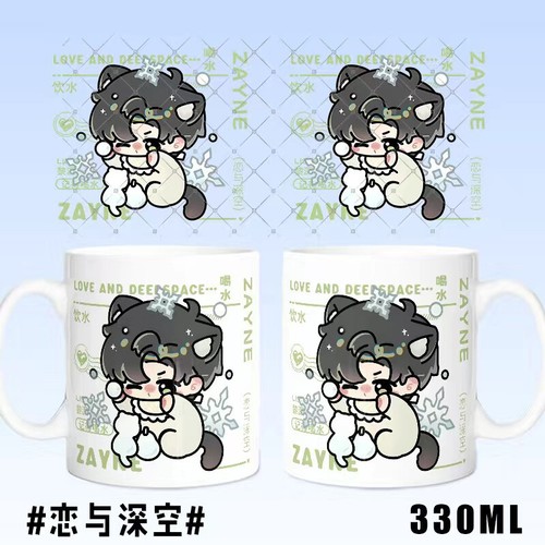 Taza de cerámica Love and Deepspace anime vaso Cospaly dibujos animados regalo decoración - Imagen 12 de 16