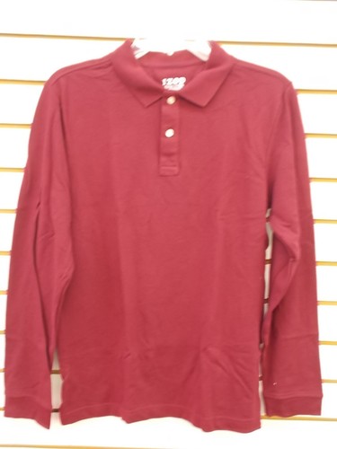Boys IZOD Assorted Long Sleeved Uniform Polos Size 4 - 18/20H - Picture 11 of 16