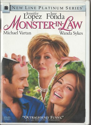 Monster-in-Law (2005, 2-DiscDVD Set) Jennifer Lopez, Jane Fonda, Wanda Sykes