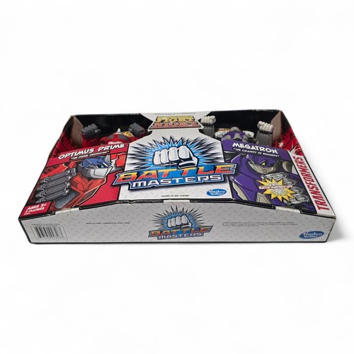 TRANSFORMERS Battle Masters Optimus Prime & Megatron Fight Night 2013 Hasbro NEW - Picture 4 of 9