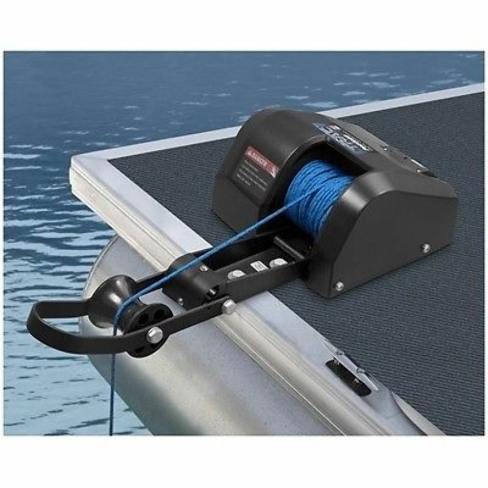TRAC Pontoon T10109-G3 Electric 12V Anchor Deck Winch 35Lb
