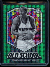 2019-20 Mosaic AMAR'E STOUDEMIRE Old School Green Camo PRIZM SUNS FREE Shipping