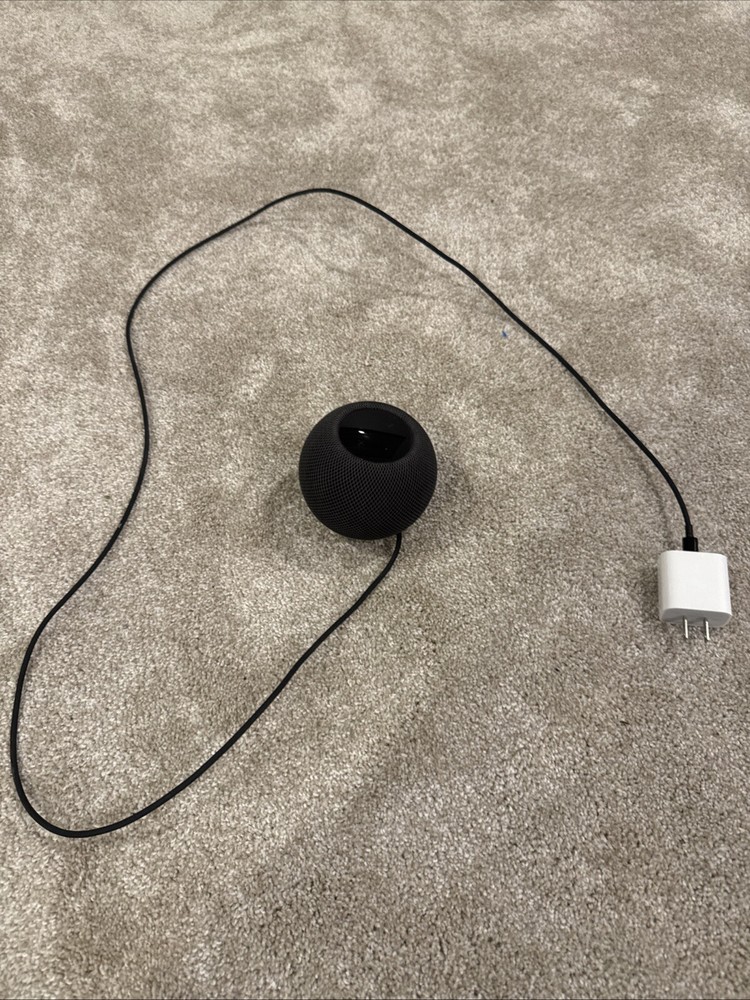 Apple HomePod Mini Smart Speaker in Sleek Space Gray