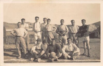 Morocco - football team of the 2nd Company of the 2nd Regiment of Zouaves the 27th no