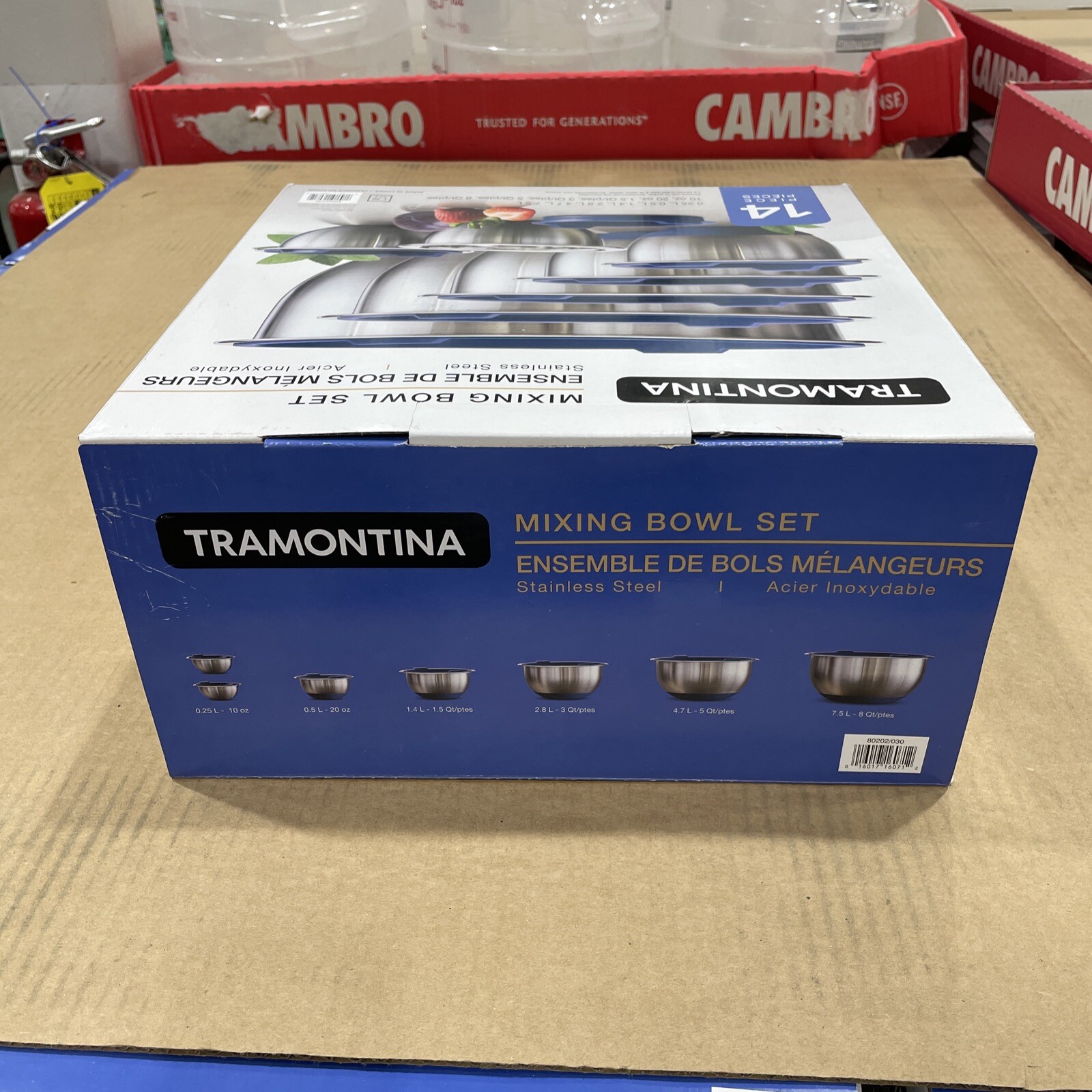 Tramontina 14 Pc Stainless Steel Mixing Bowls With Lids For Sale Online tramontina-14-pc-stainless-steel-mixing-bowls-with-lids-for-sale-online