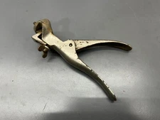 (D) VINTAGE E. C. STEARNS 6" SAW SET ADJUSTABLE TOOTH SETTER - MADE IN USA