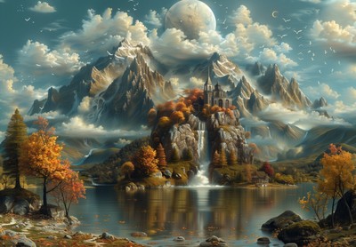 Enigmatic Expressions: Inspiring 8x10 Art Prints for Creative Souls  31396776