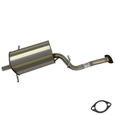 Stainless Steel Exhaust Muffler fits: 2006-2007 Subaru Impreza Saab 9-2X 2.5L