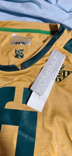 camiseta futbol Original Macht Worn Beis Talla XL N9 Borja Iglesias Final Copa - Imagen 8 de 8