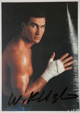 Wladimir Klitschko signiert Box Olympia AK Karte Unterschrift Autogramm signed