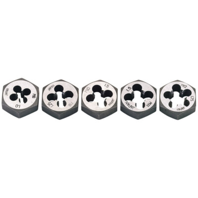Draper 5 Stück metrisch Sechskant Stanzmutter Set M6 M8 M10 M11 M12 79198
