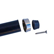 New Brass Rubber Tip Replacement for Wooden Stick Cane Walking Spare Part Item
