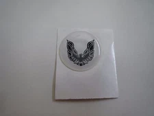 1960's 1970's PONTIAC FIREBIRD OR TRANS-AM LOGO STEERlNG WHEEL CENTER EMBLEM 1" 