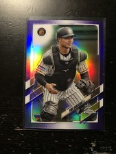 2021 Topps Chrome Nippon Pro Purple Refractor /299 YUKI SAKAEDA Card #163 PWE