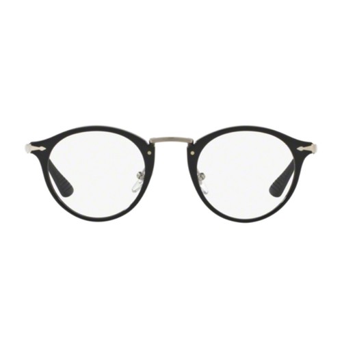 Occhiali da Vista Uomo Persol 3167V 95 Neri Phantos Tondi in Metallo Forma  Tonda | eBay