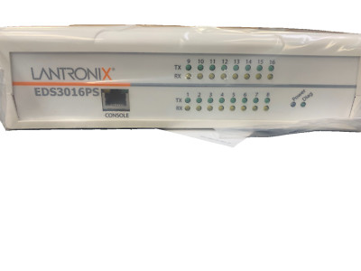 LANTRONIX EDS 3000PS SECURE Serieller Geräteserver, 16 Port Seriell, 1GbE Ethernet