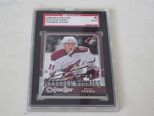 KYLE TURRIS AUTOGRAPHED 2008-09 O-PEE-CHEE MARQUEE ROOKIE CARD-SGC SLAB-RC