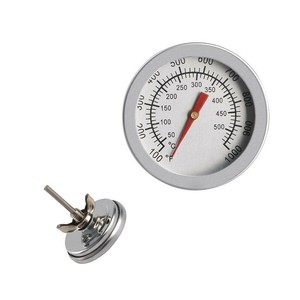50-500 Degree Steel Barbecue BBQ Smoker Grills Gauge Oven Thermometer